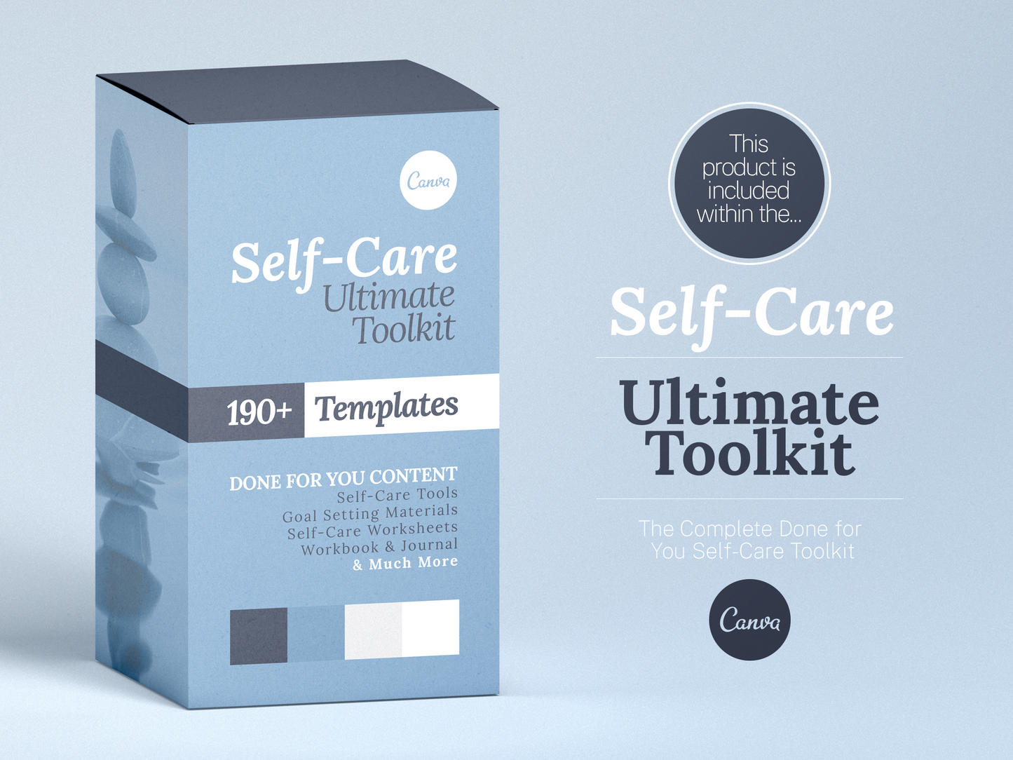 Self-Care Workbook (Denim)
