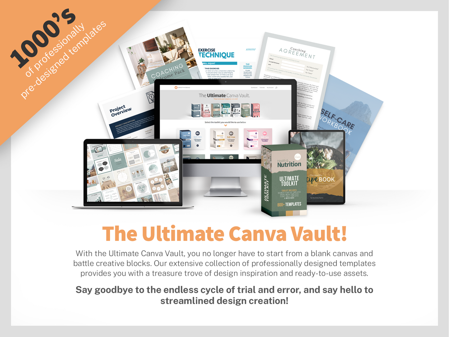 The Canva Template Vault, Canva Template Membership, Templates Canva, Canva Pro Templates,Template Canva, Every Template From My Shop