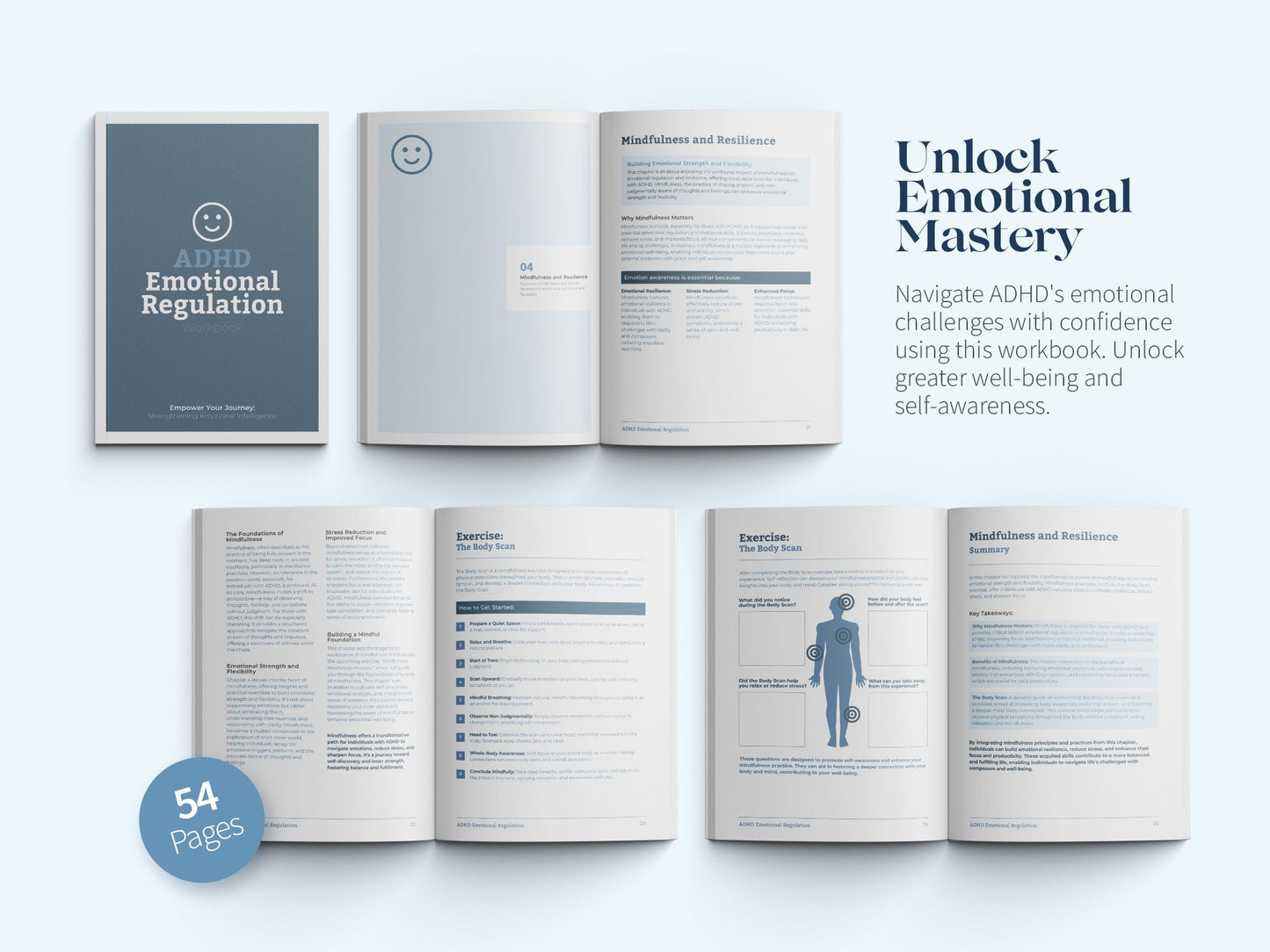 ADHD Workbook Bundle