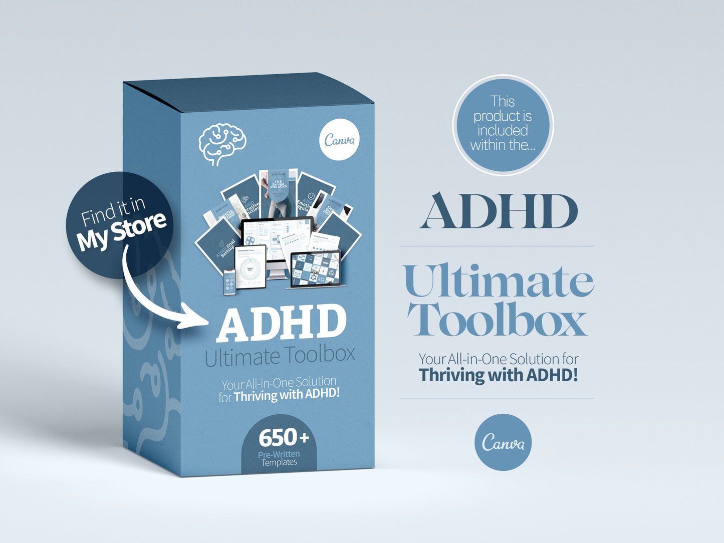 ADHD Workbook Bundle